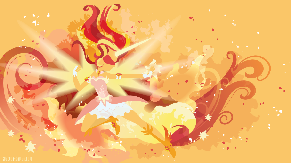 Daydream Shimmer Silhouette Wall