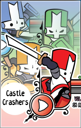 Castle Crashers Winamp Skin